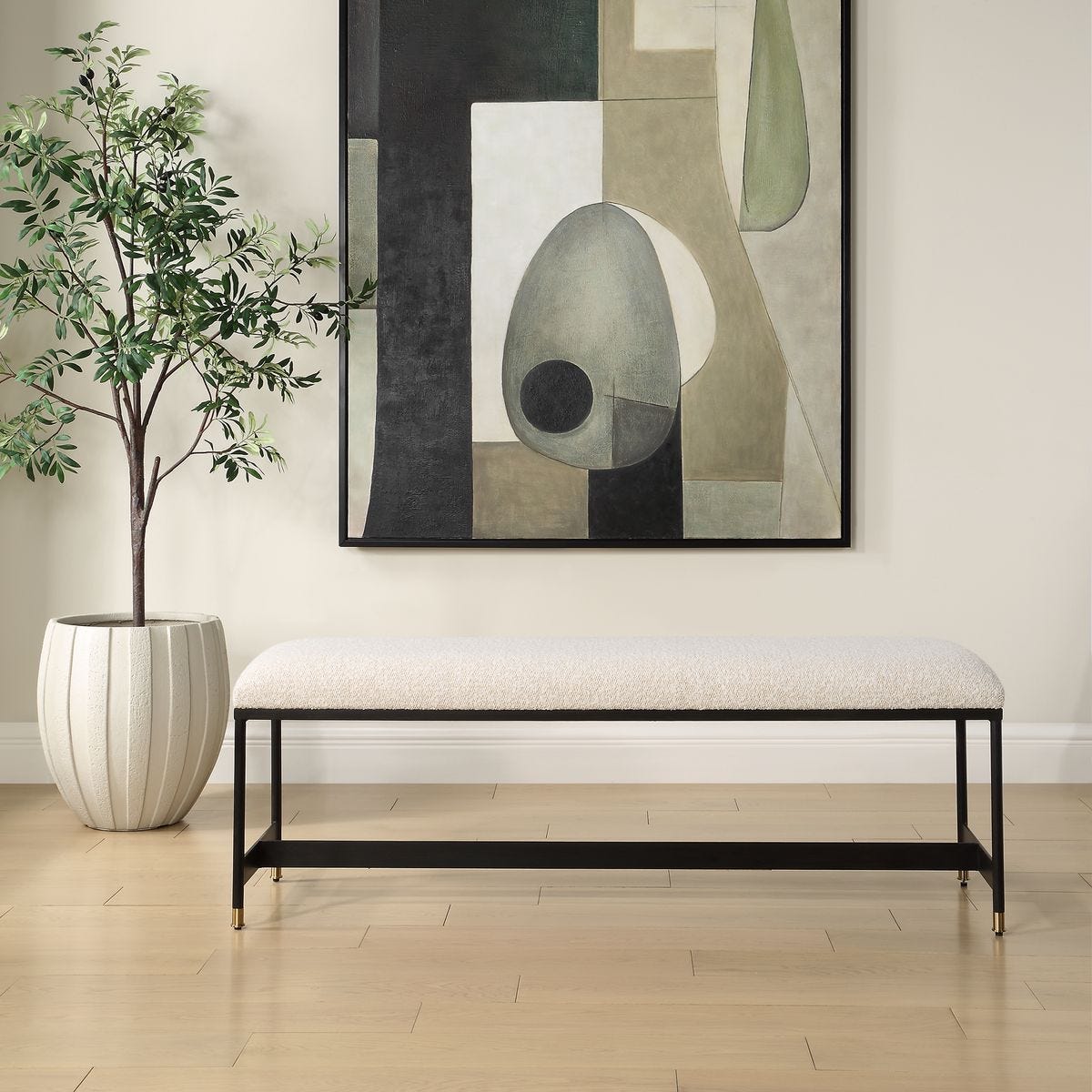 Halston Bench - Uttermost