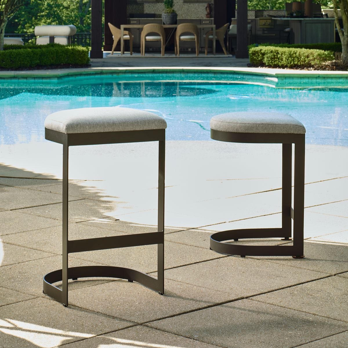 Maude Outdoor Counter Stool view 3