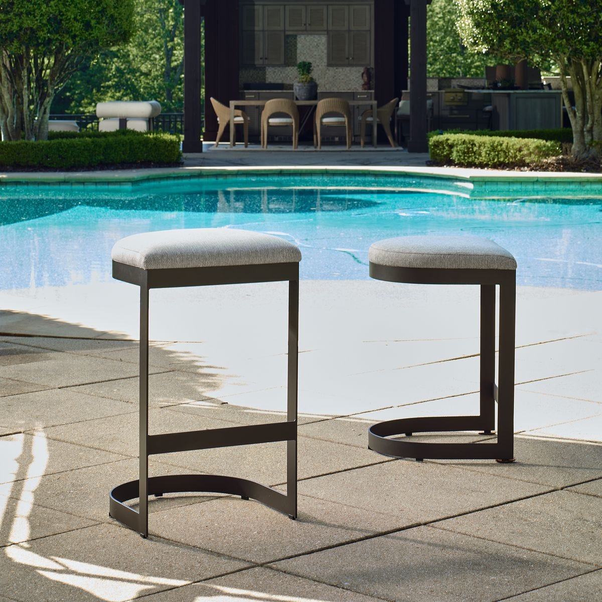 Maude Outdoor Bar Stool view 3