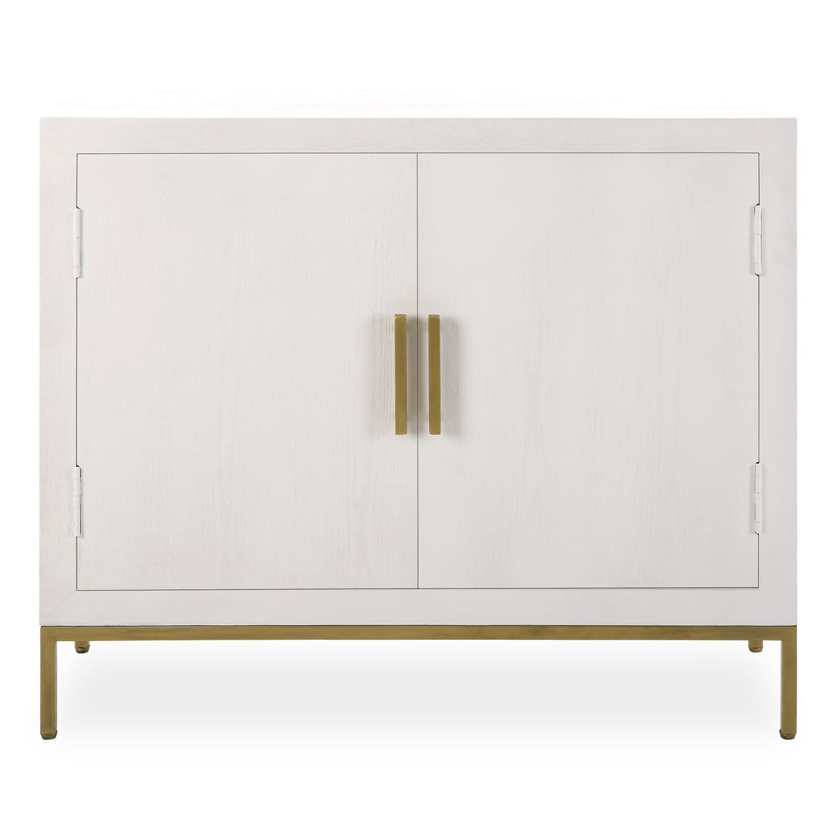 Front Range 2 Door Cabinet, White - Uttermost