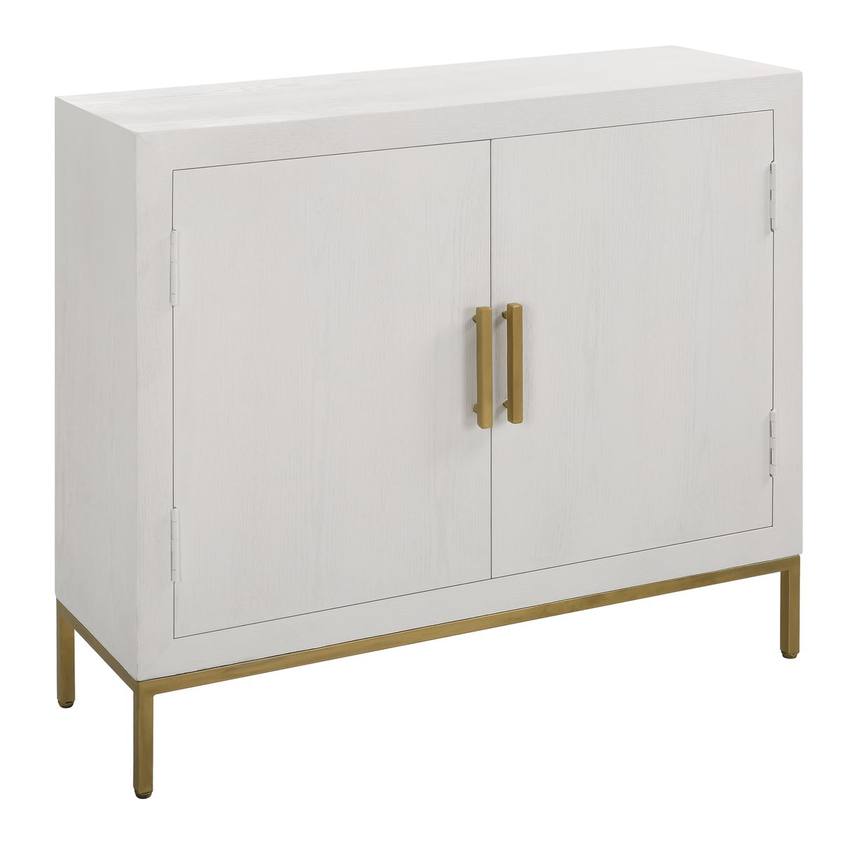 Front Range 2 Door Cabinet, White - Uttermost