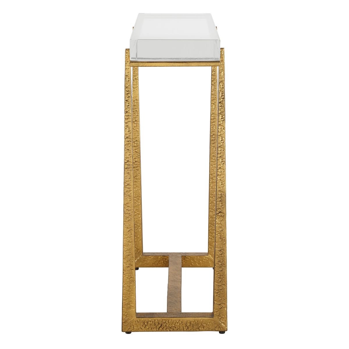 Midas Accent Table, Gold view 6
