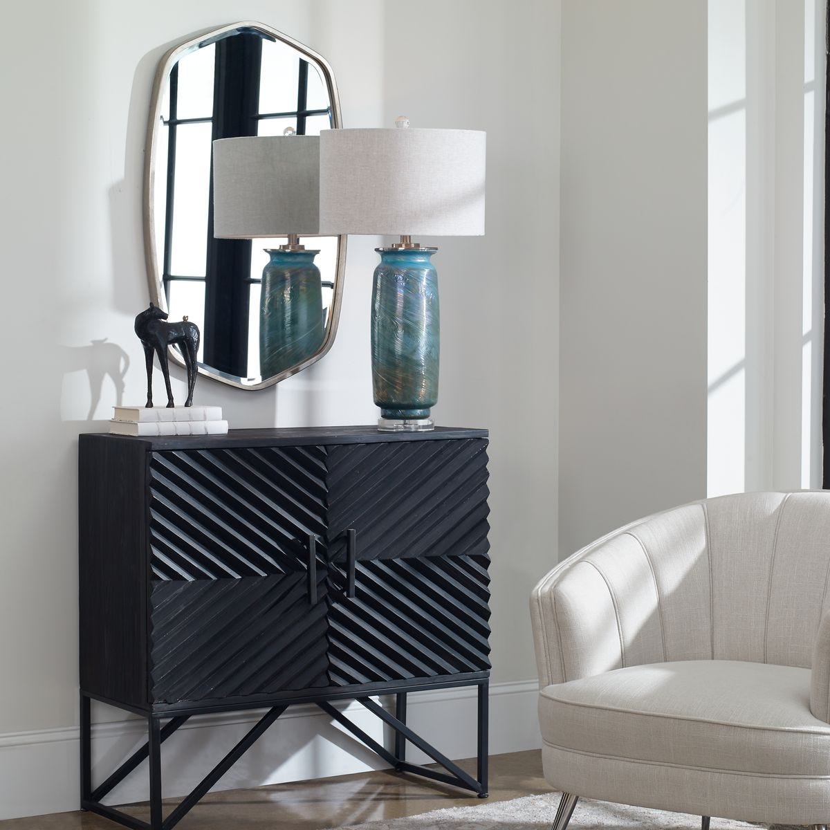 Zadie 2 Door Cabinet - Uttermost