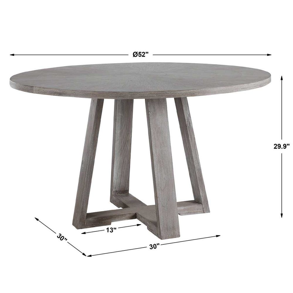 Gidran Dining Table, Gray, 2 Cartons view 18