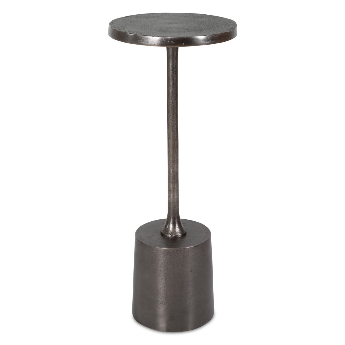 Sanaga Indoor-Outdoor Drink Table, Nickel view 2