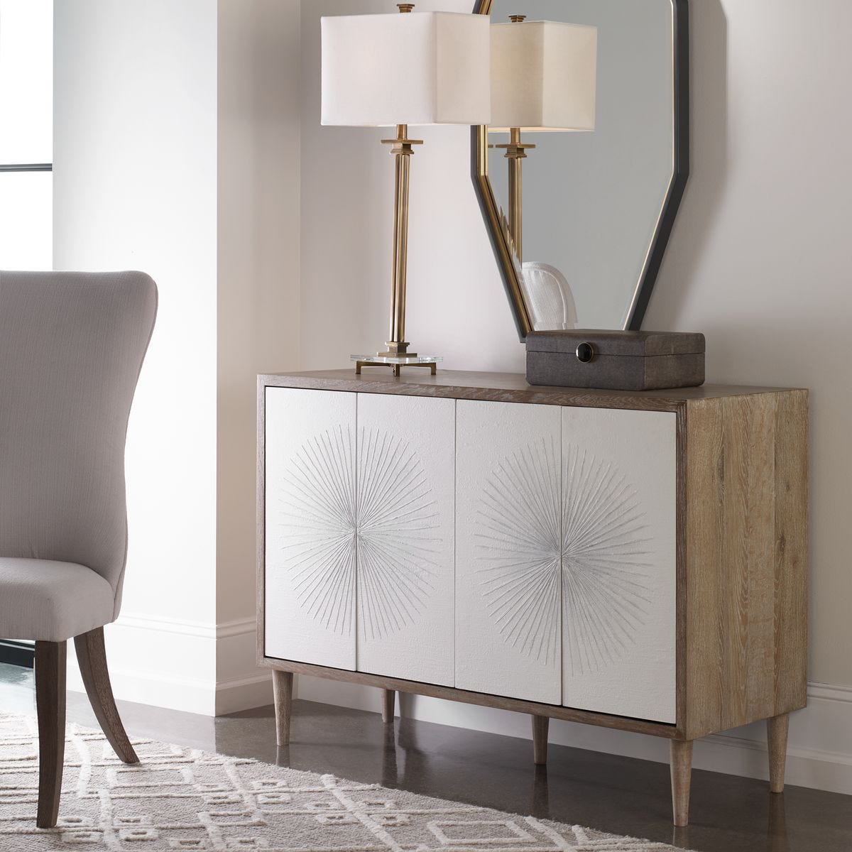 Dani 4 Door Cabinet - Uttermost