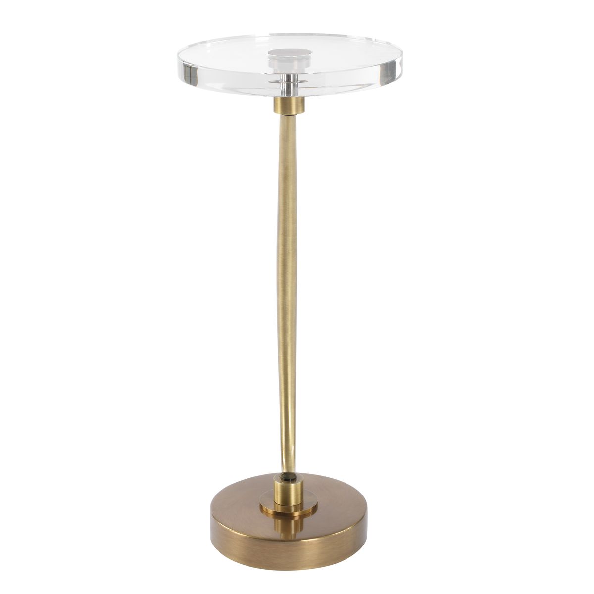 Waveney Drink Table, Brass - Uttermost