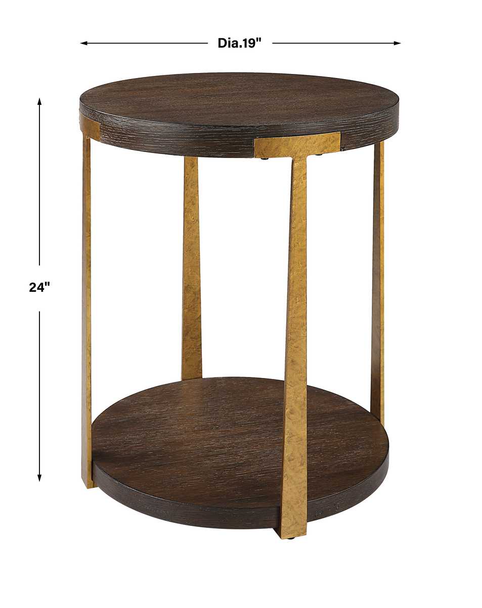 Palisade Side Table, Walnut view 9