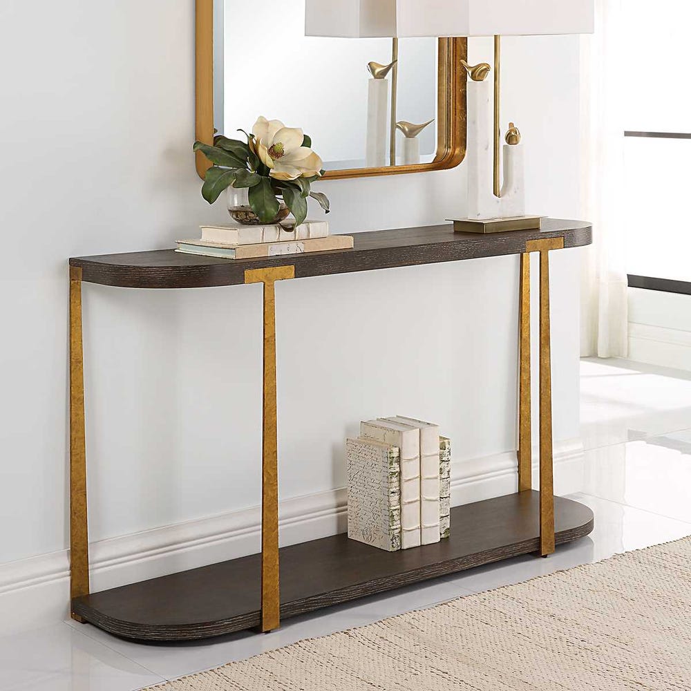 Palisade Console Table, Walnut view 17