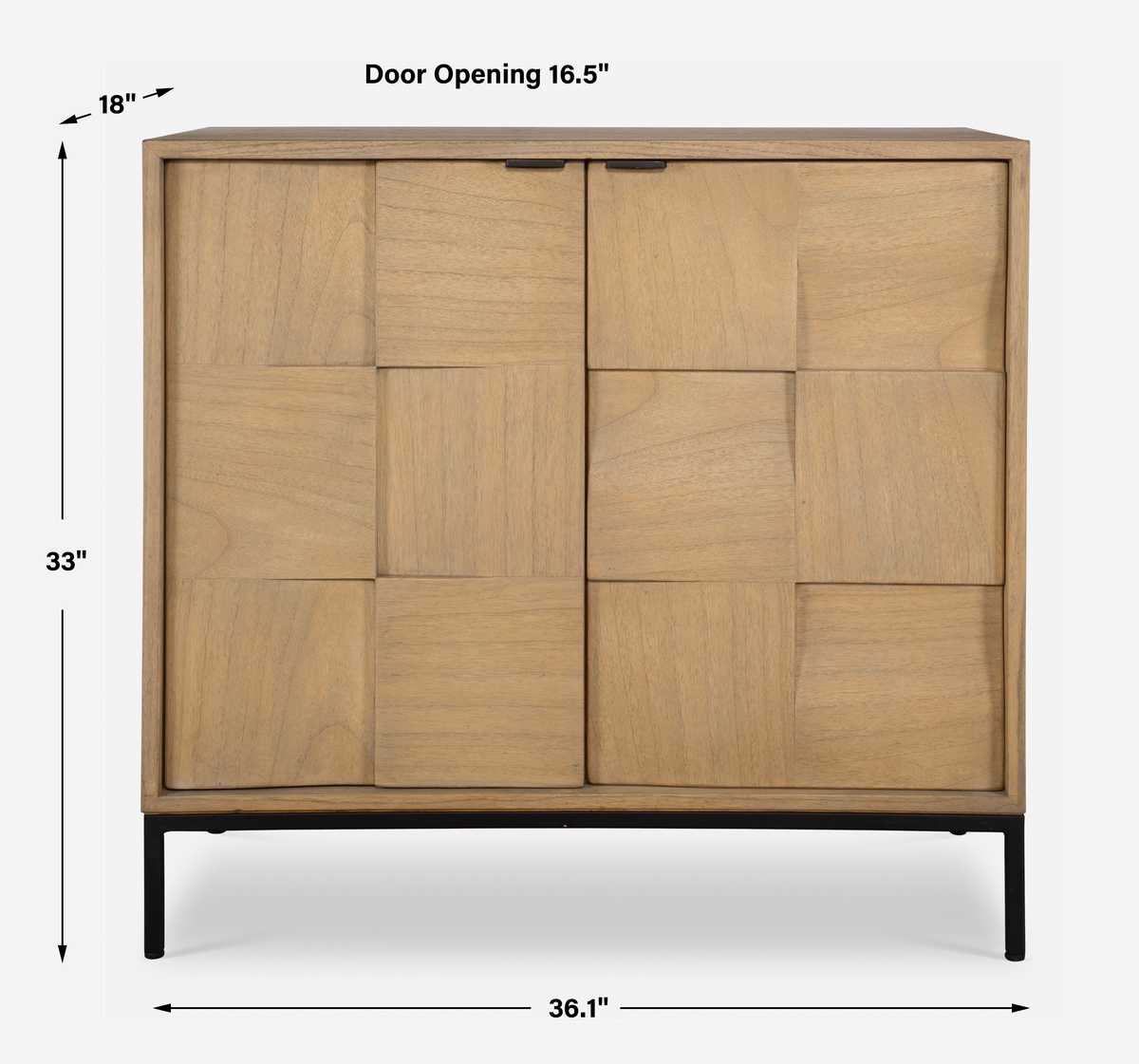 Lorenzo 2 Door Cabinet - Uttermost