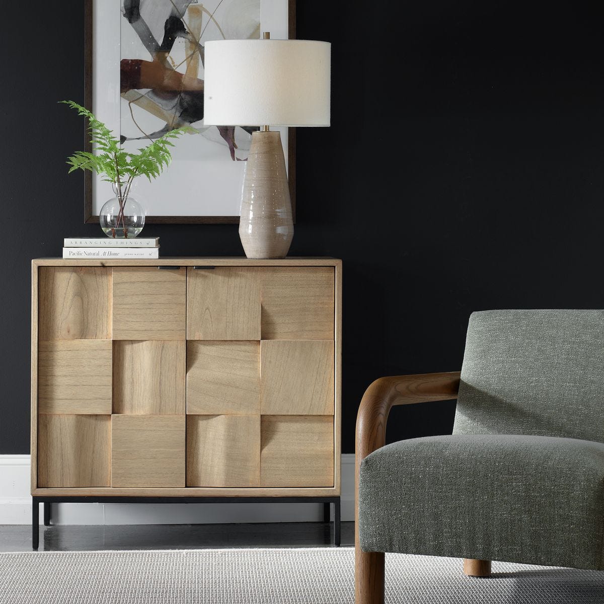 Lorenzo 2 Door Cabinet - Uttermost