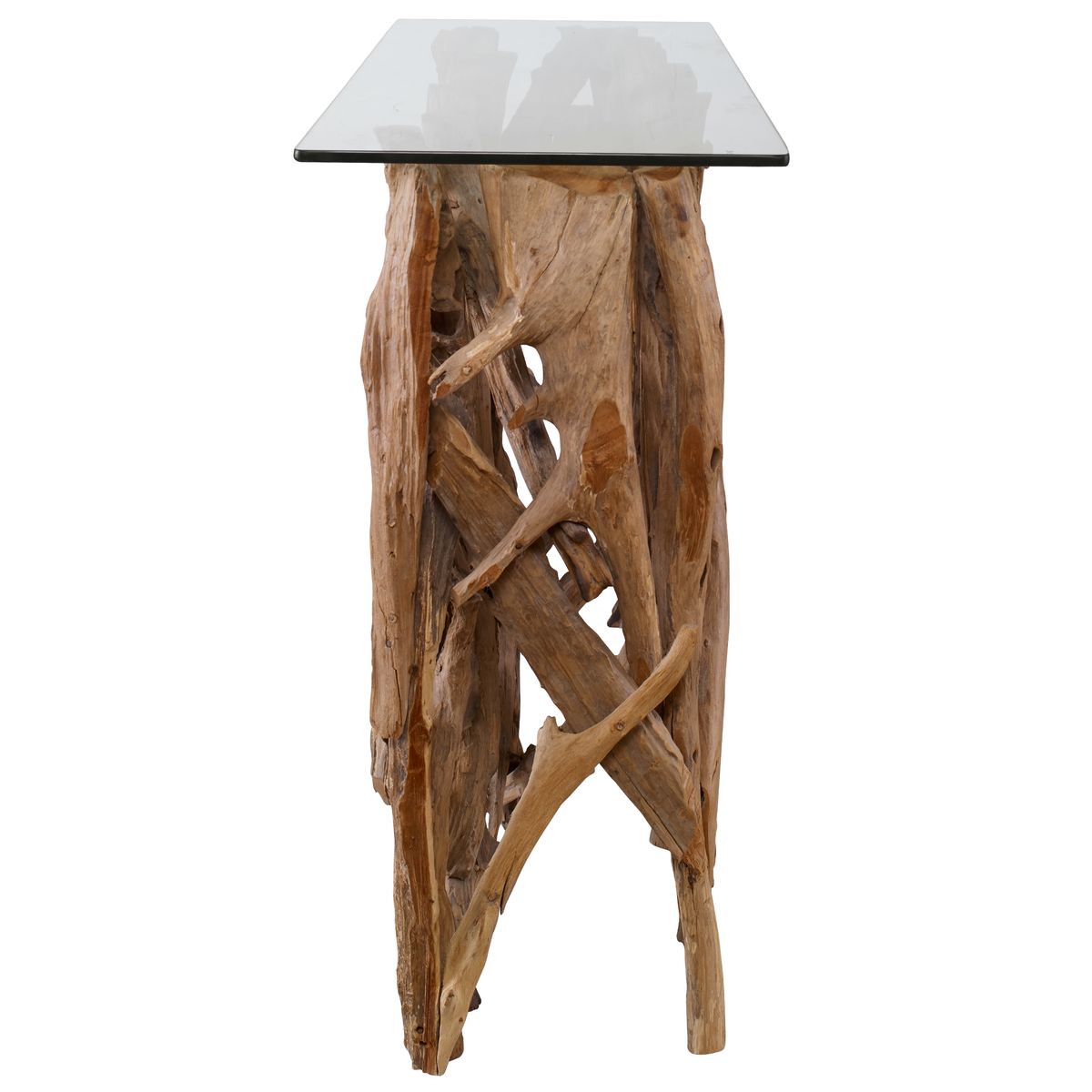 Teak Wood Console - Uttermost