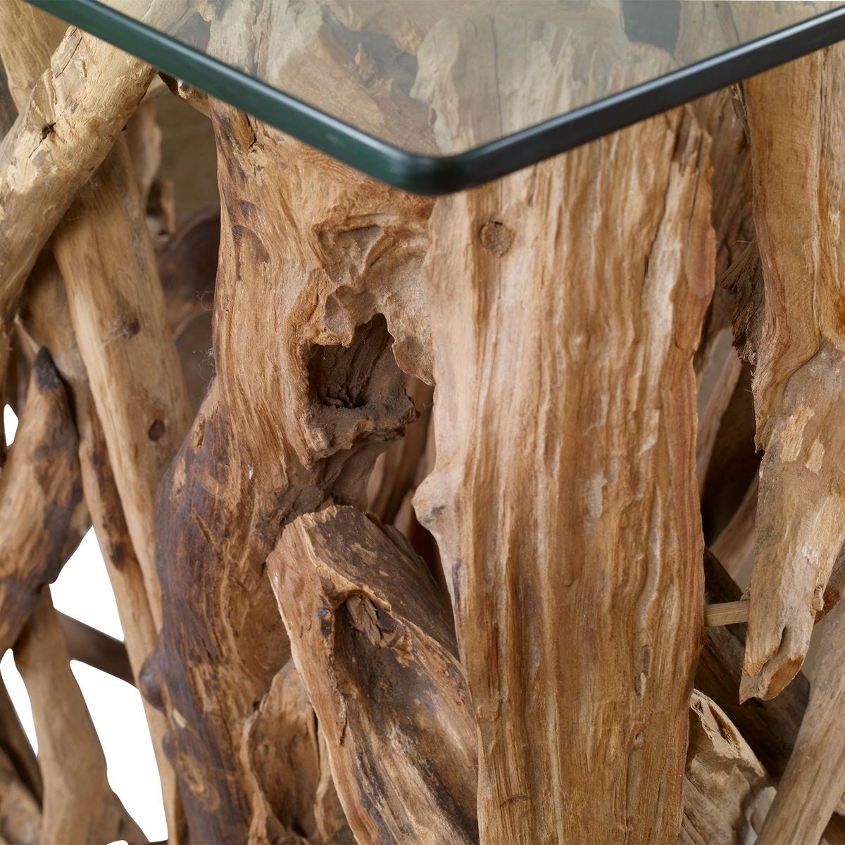 Teak Wood Console - Uttermost