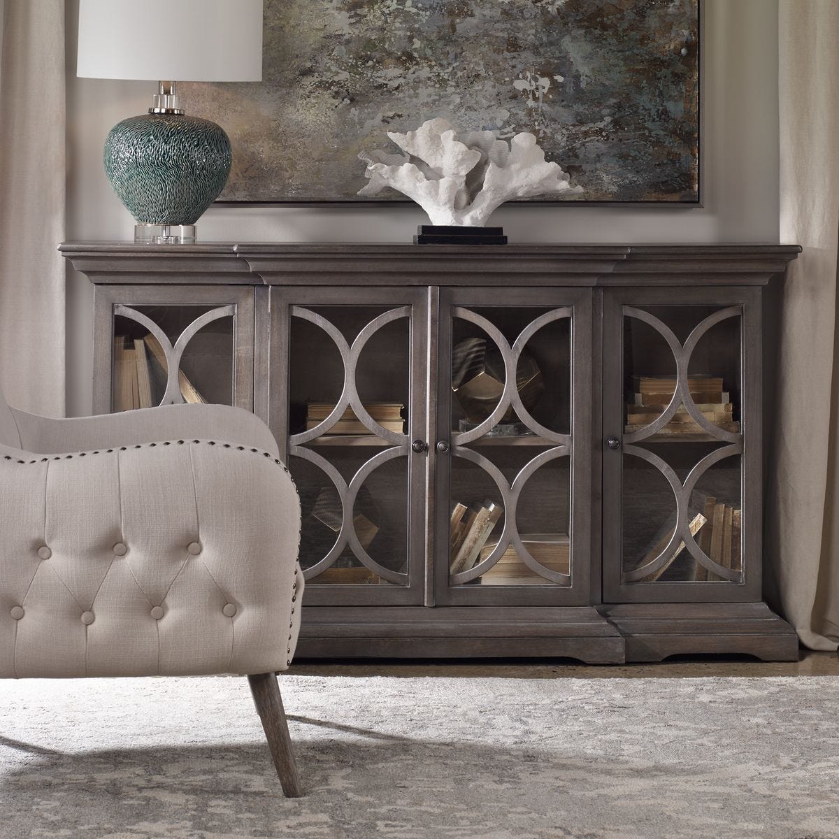 Belino 4 Door Cabinet - Uttermost