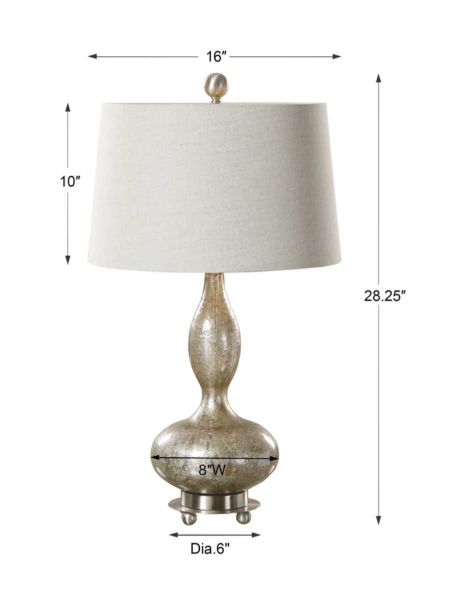 Vercana Table Lamp, 2 Per Box, Priced Each - Uttermost