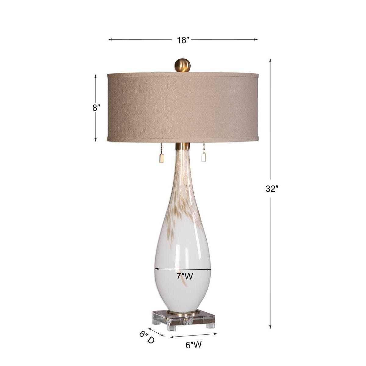 Cardoni Table Lamp, White view 18