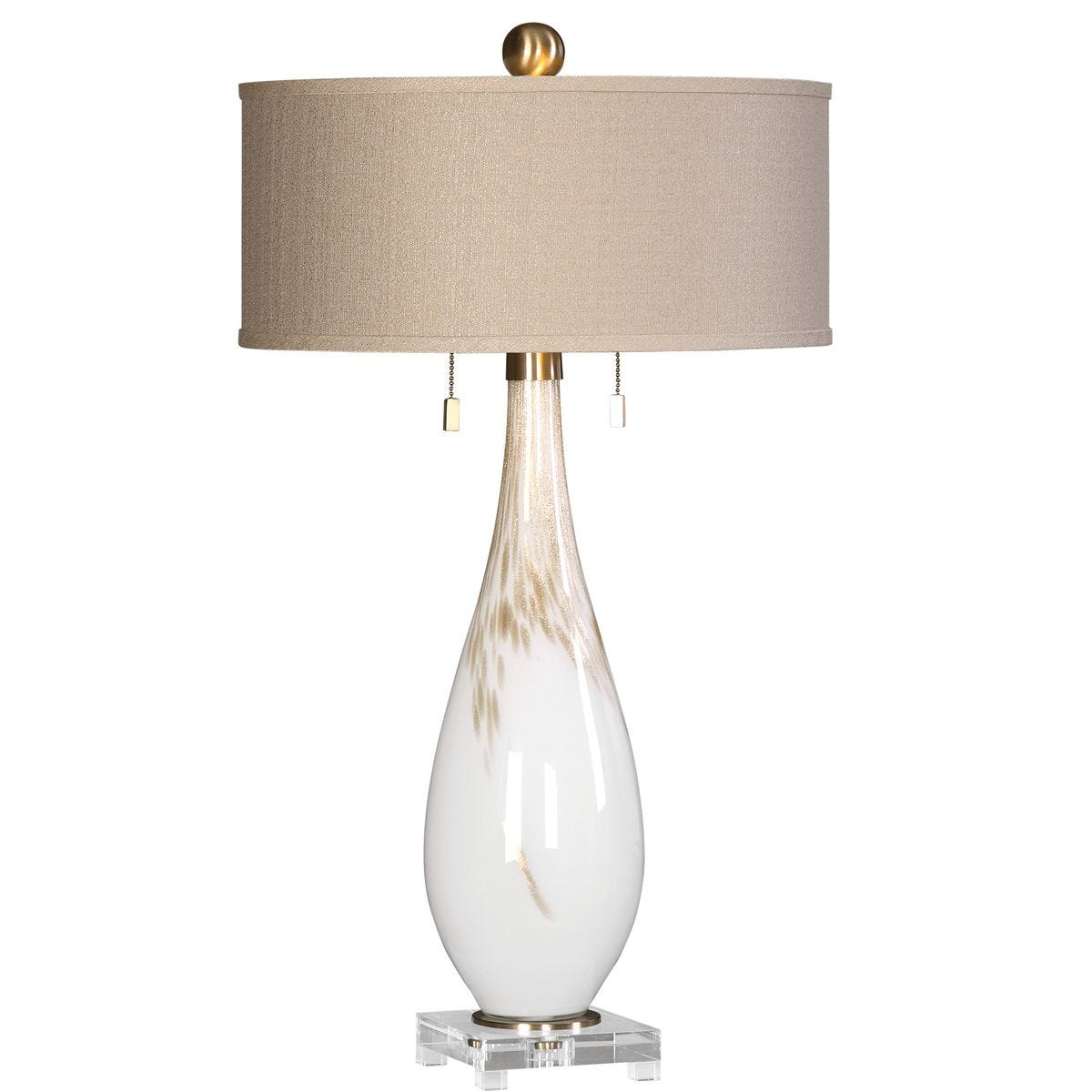 Cardoni Table Lamp, White view 4