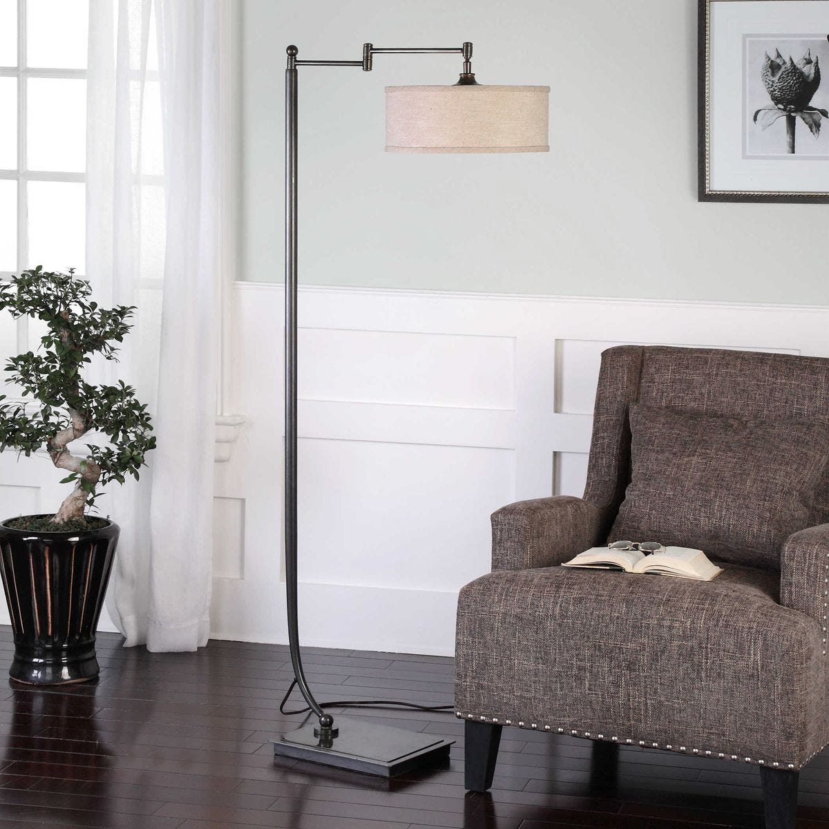 Lamine Floor Lamp - Uttermost
