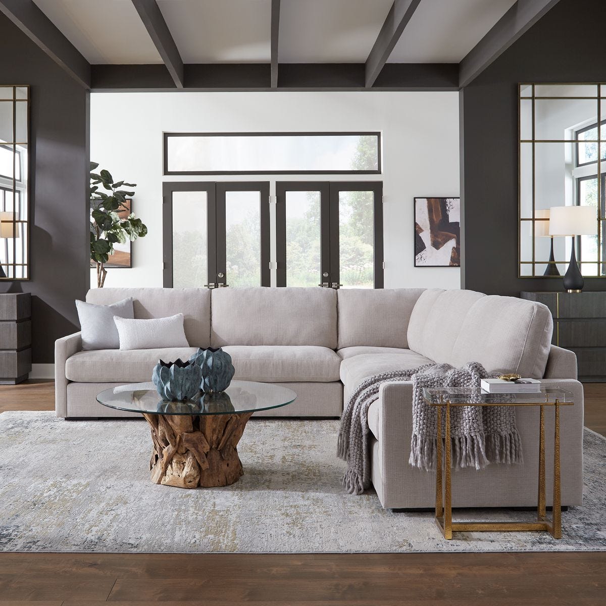 Refuge Sofa - Uttermost