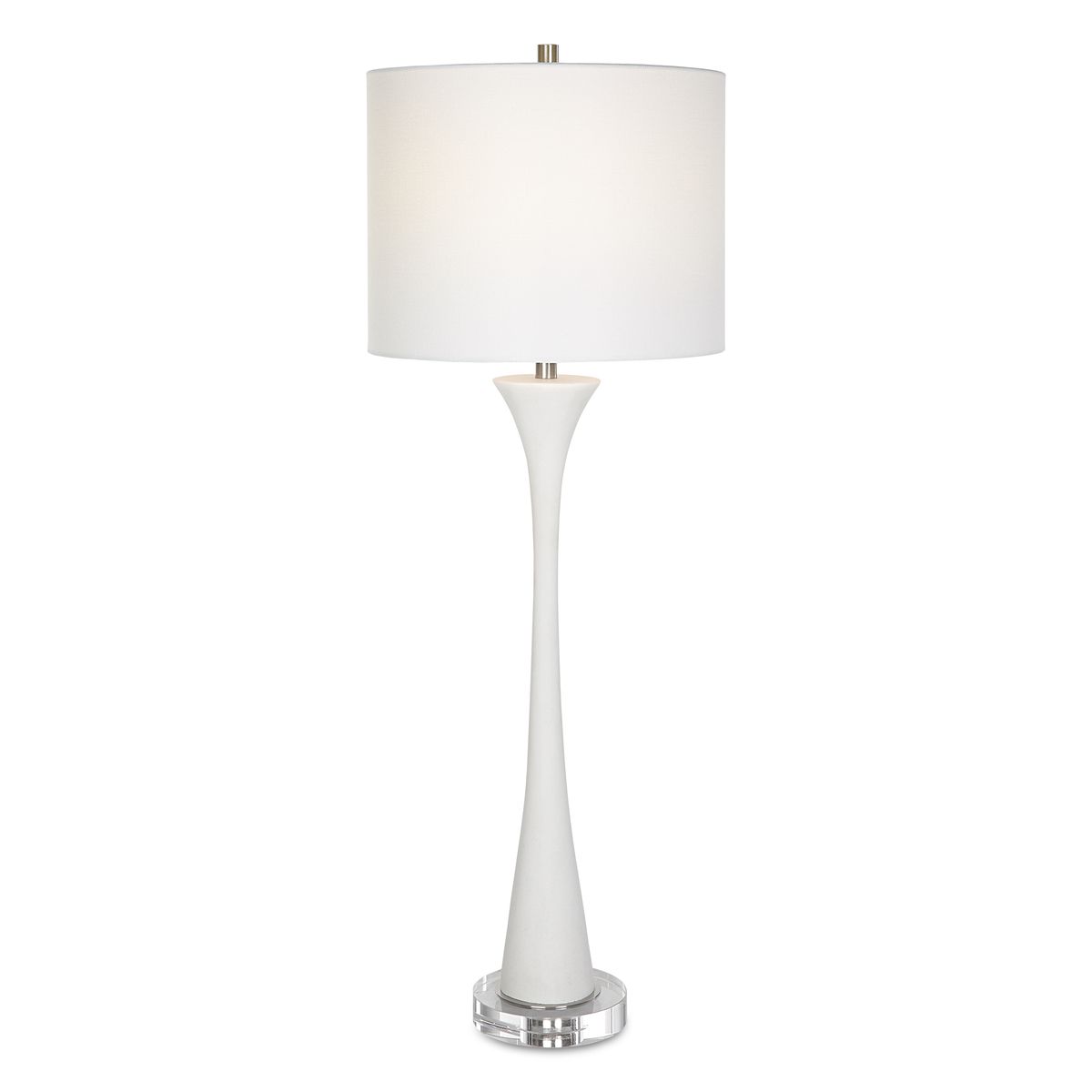 Fountain Buffet Lamp, White view 2