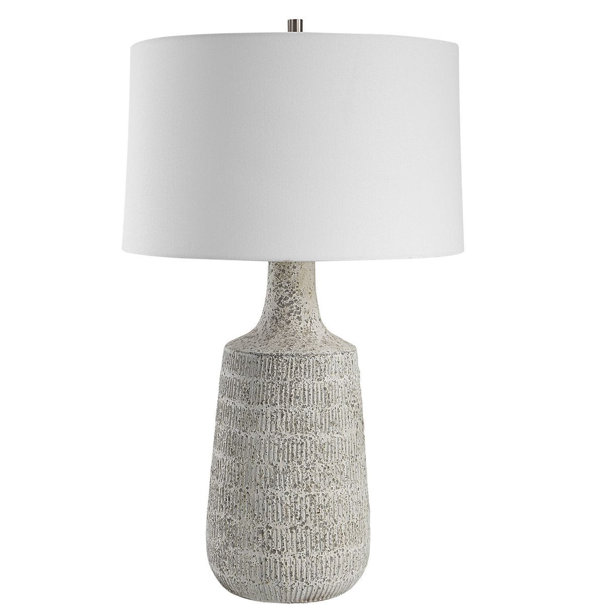 Scouts Table Lamp, White - Uttermost