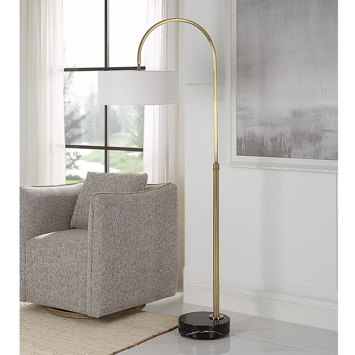 Huxford Floor Lamp - Uttermost