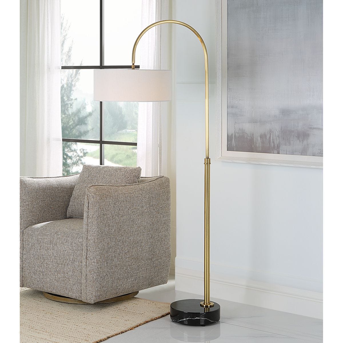 Huxford Floor Lamp - Uttermost