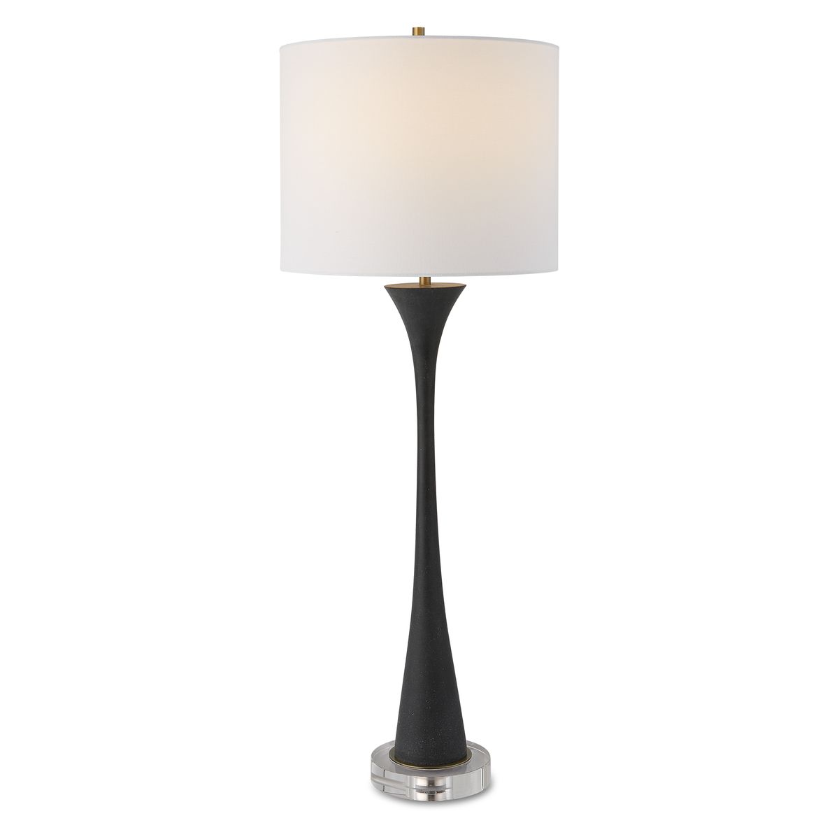 Fountain Buffet Lamp, Black view 2