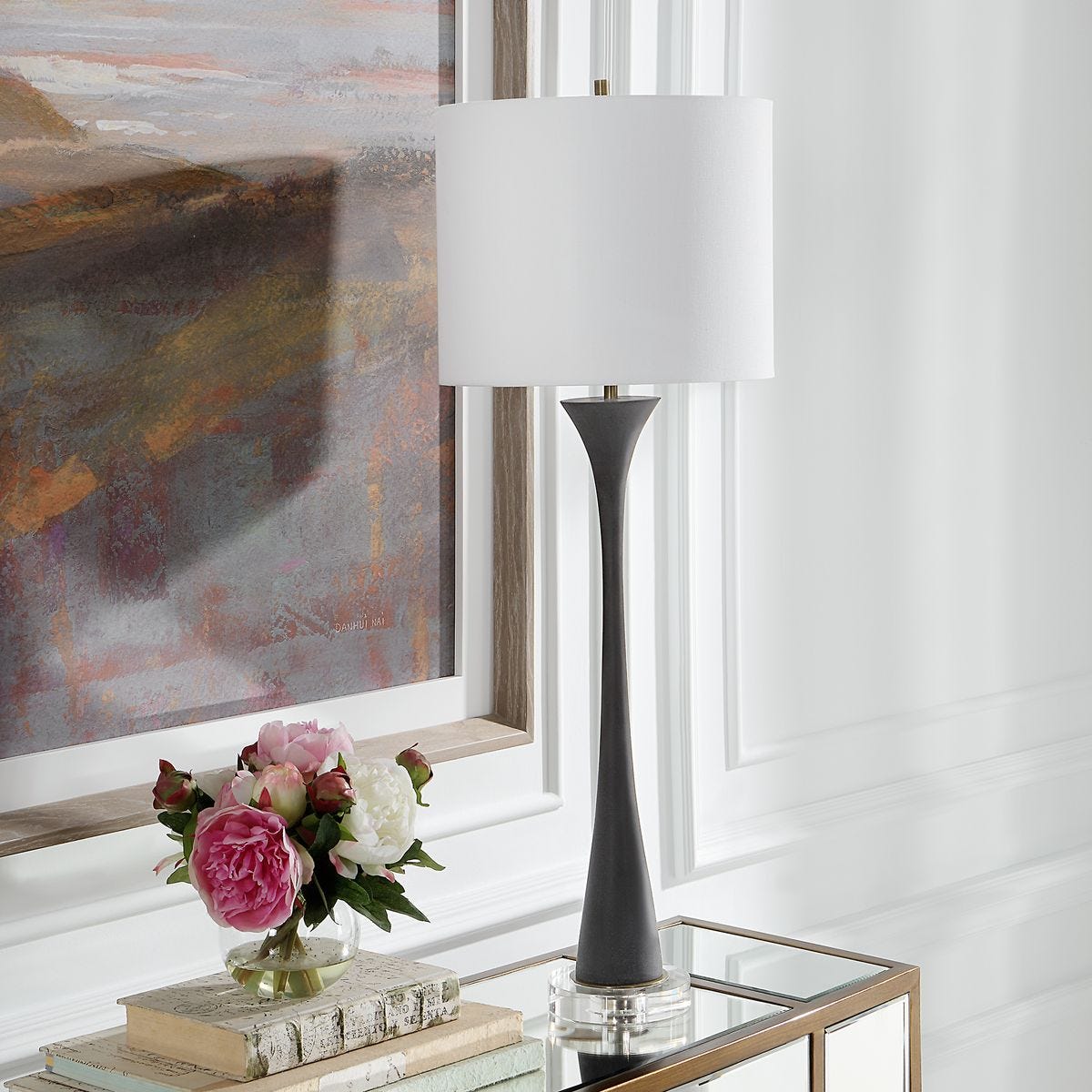 Fountain Buffet Lamp, Black view 7