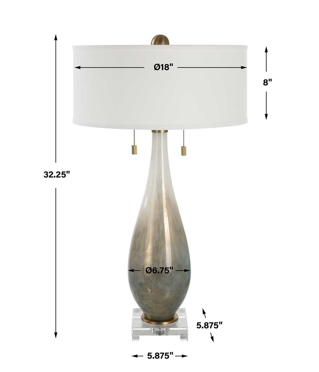 Cardoni Table Lamp, Smoke view 8