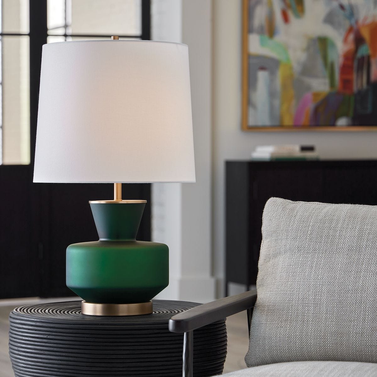 Trentino Table Lamp, Green - Revelation