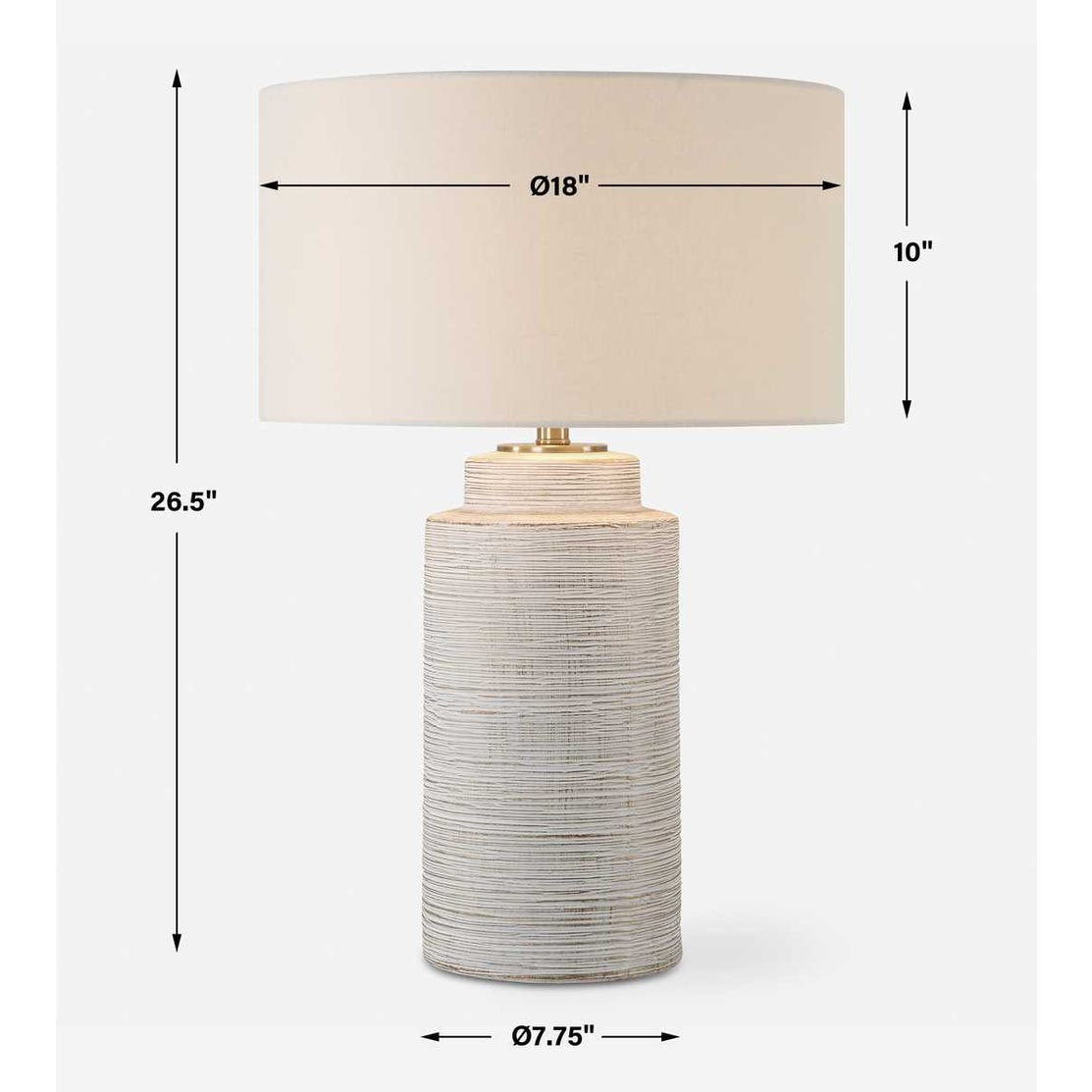 Crimp Table Lamp view 16