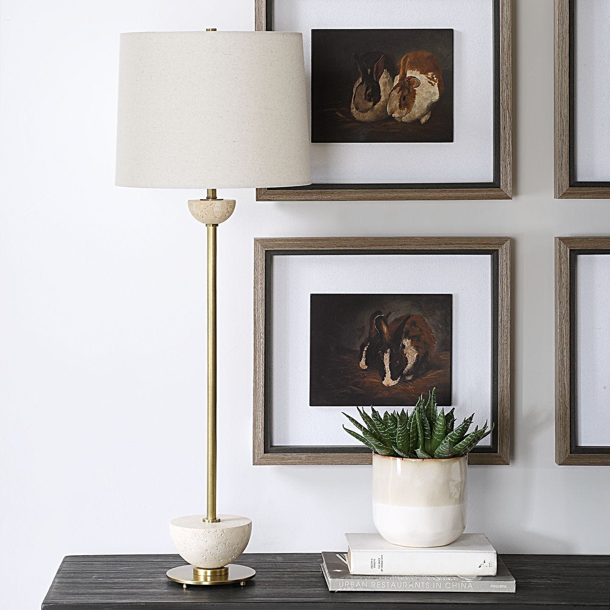 Hemisphere Buffet Lamp view 3