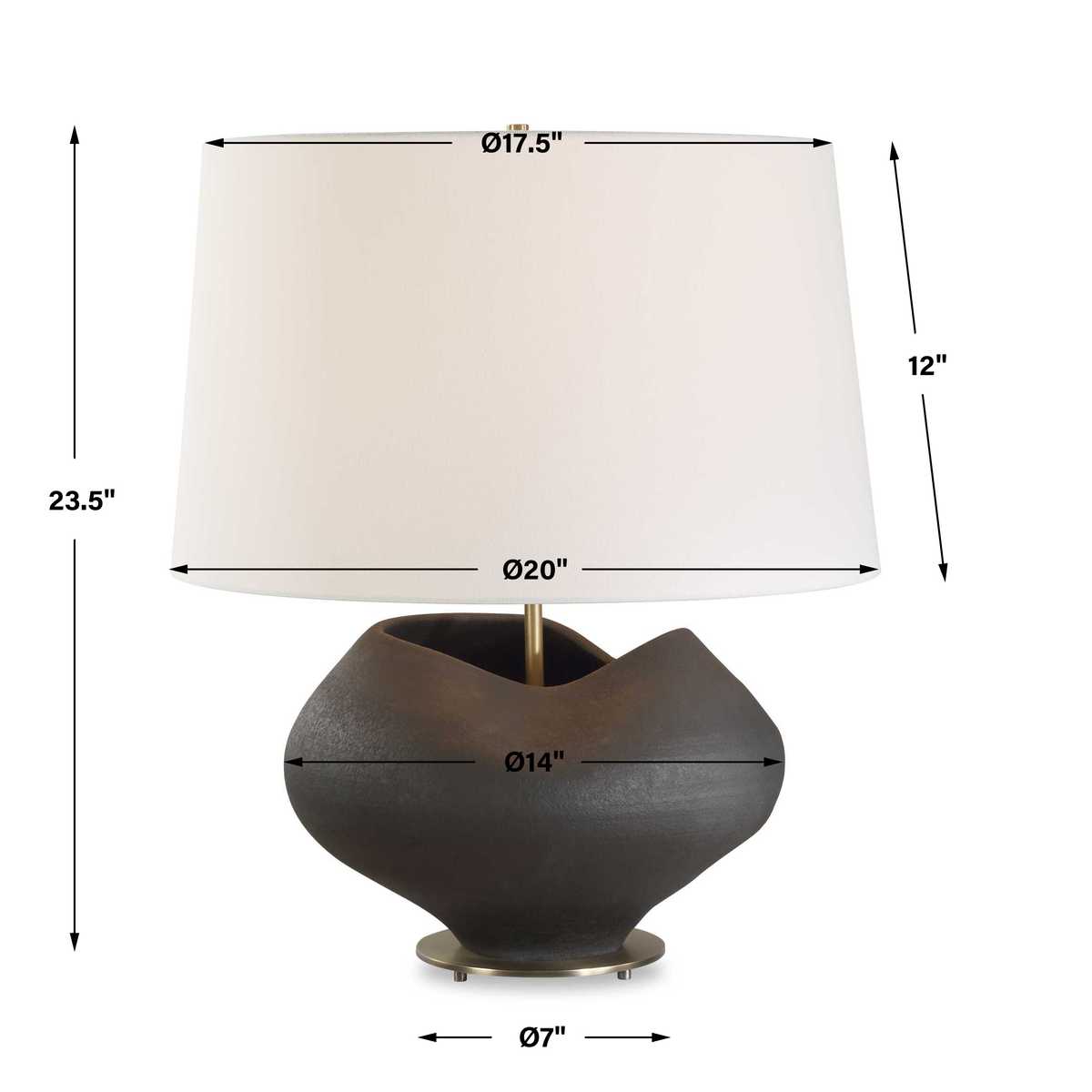Nocturne Table Lamp - Uttermost