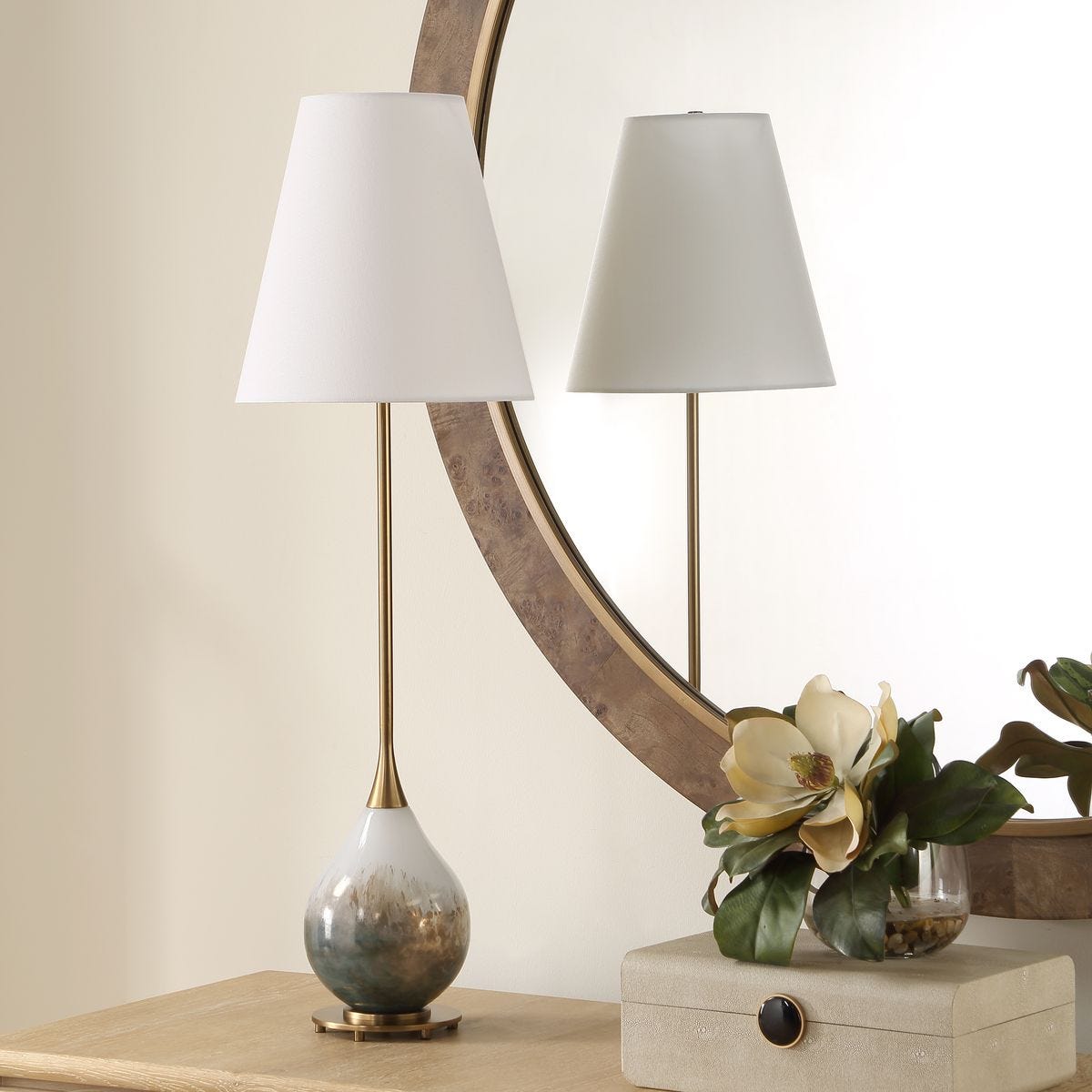 Cardoni Buffet Lamp, Smoke view 3