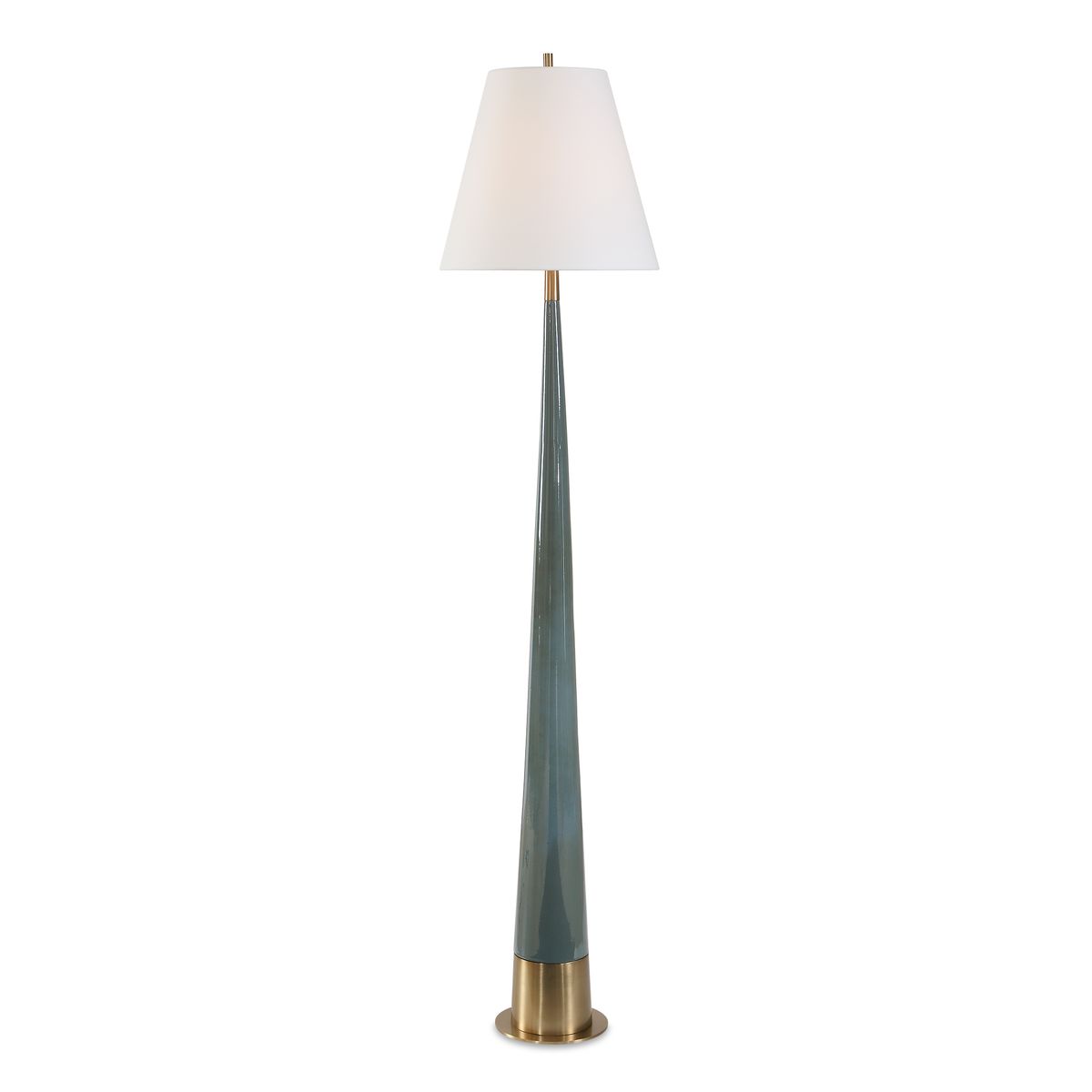 Riccardi Floor Lamp, Blue - Uttermost