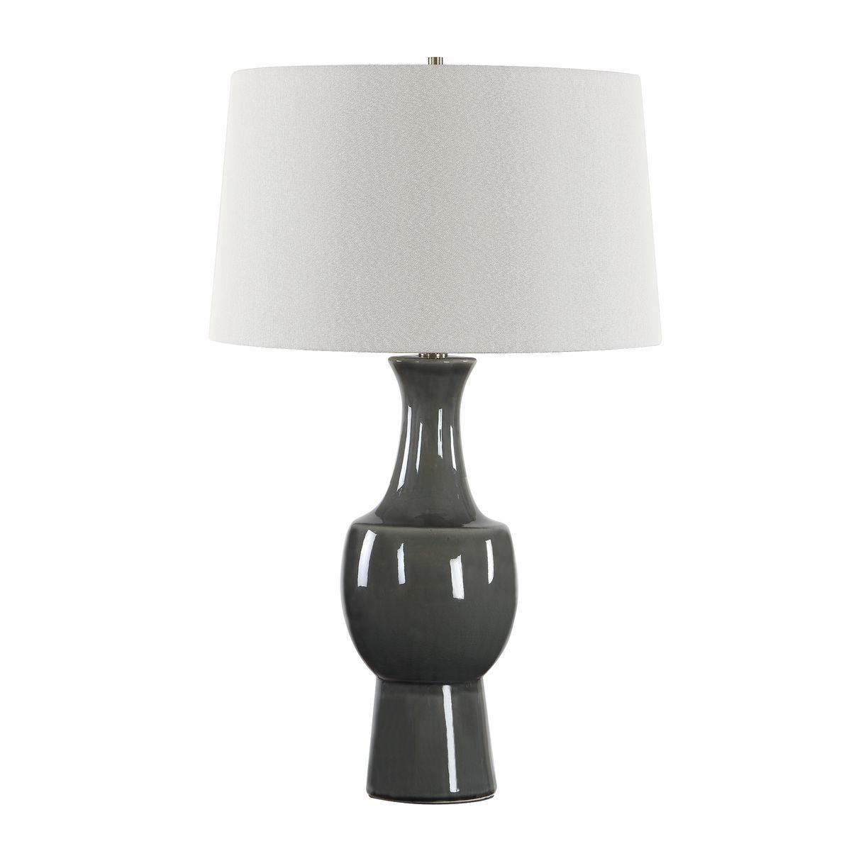Tennille Table Lamp, Gray view 4