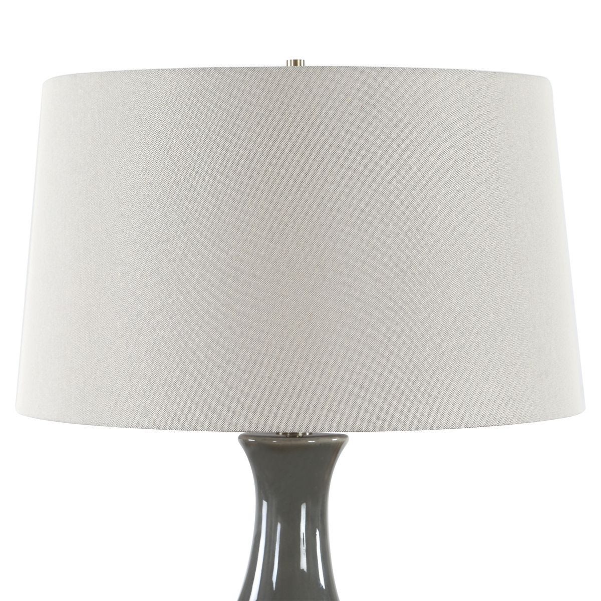 Tennille Table Lamp, Gray view 5