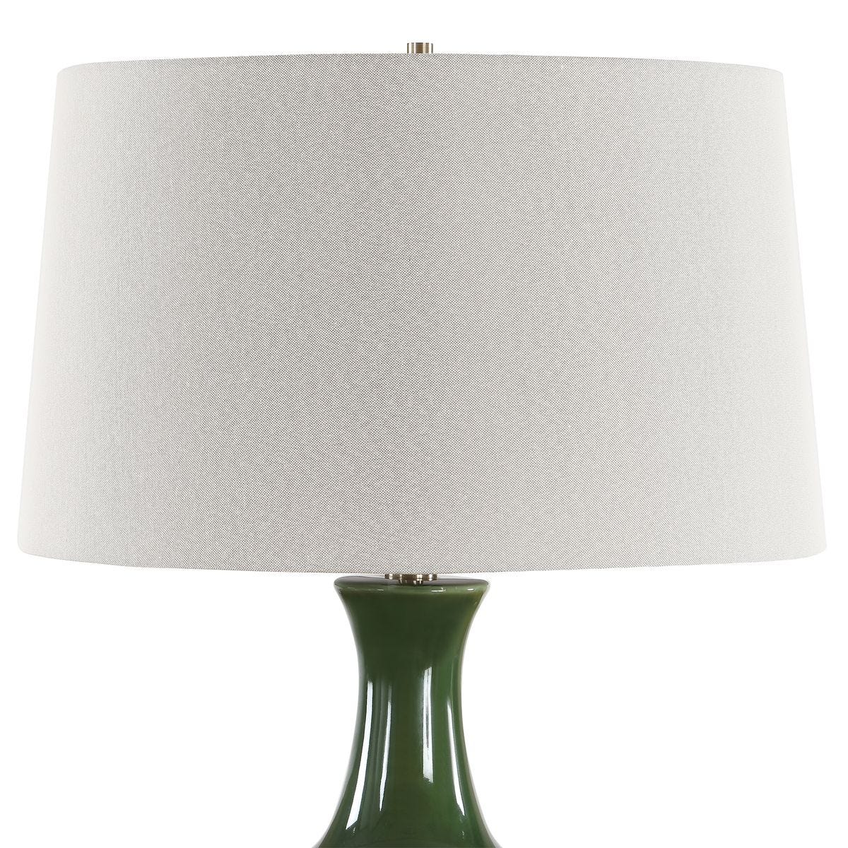 Tennille Table Lamp, Green view 5