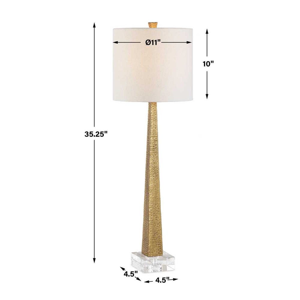 Midas Buffet Lamp, Gold view 22