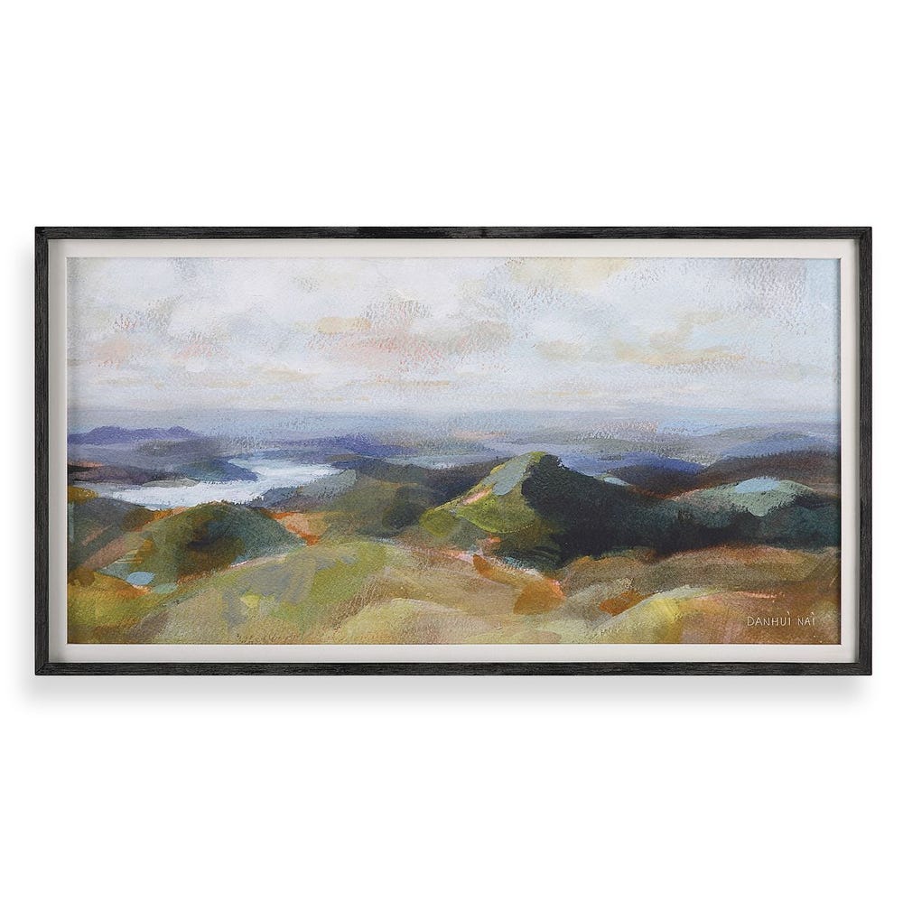 Above The Lakes Framed Print view 10