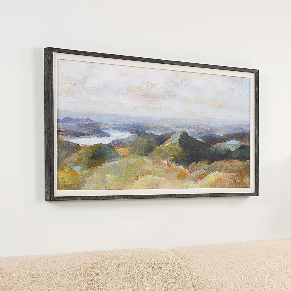 Above The Lakes Framed Print view 11