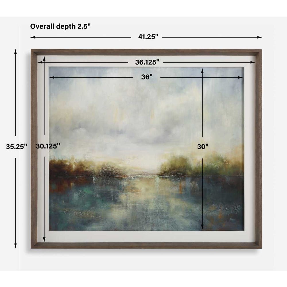 Blue Reverie Framed Print view 18