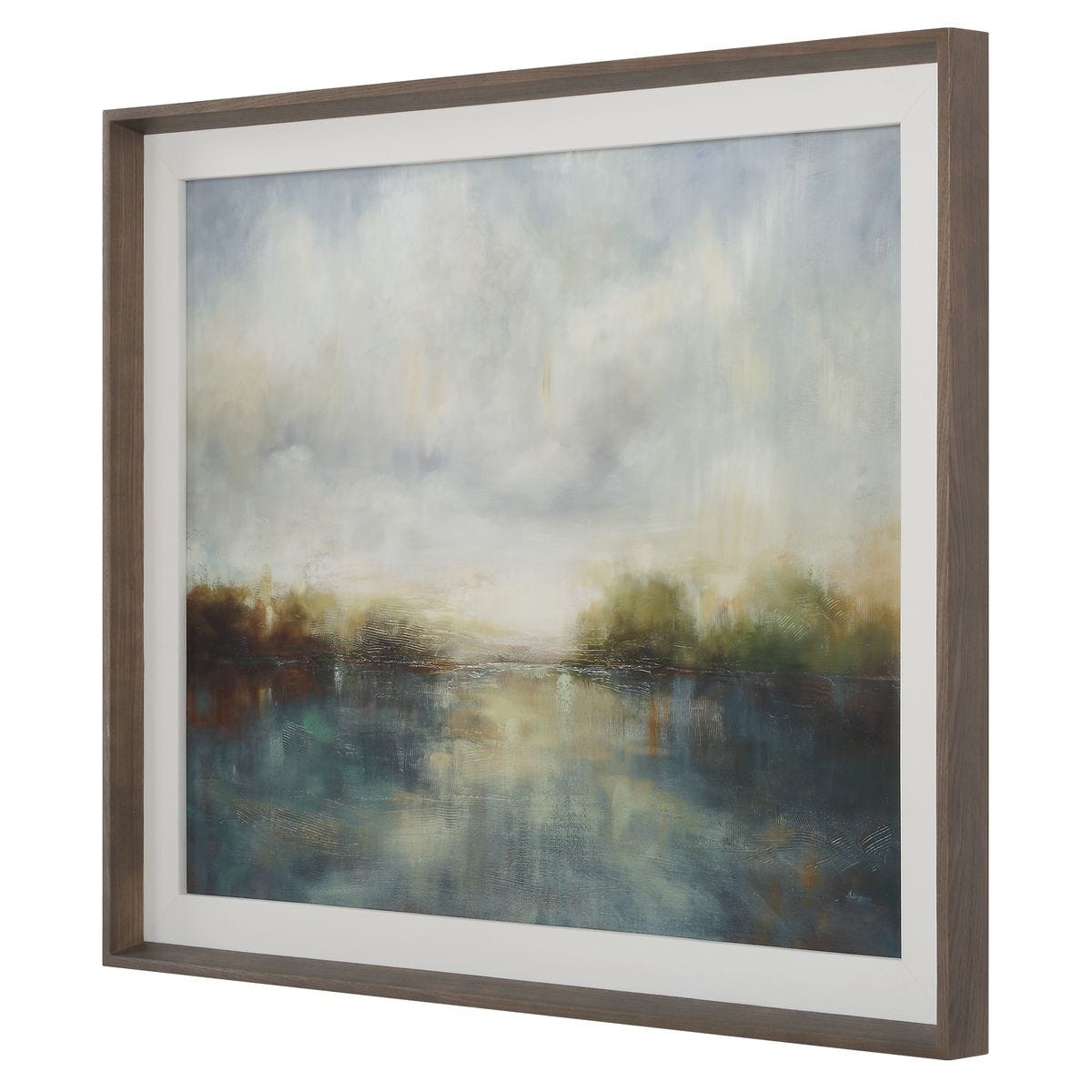 Blue Reverie Framed Print view 4