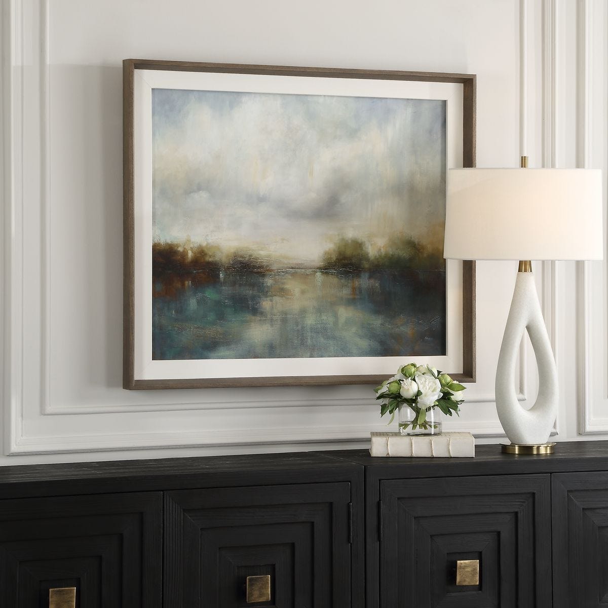 Blue Reverie Framed Print view 3
