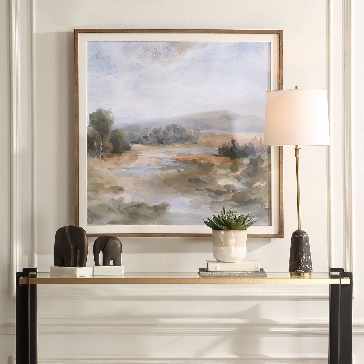 River Afternoon Framed Print - Uttermost