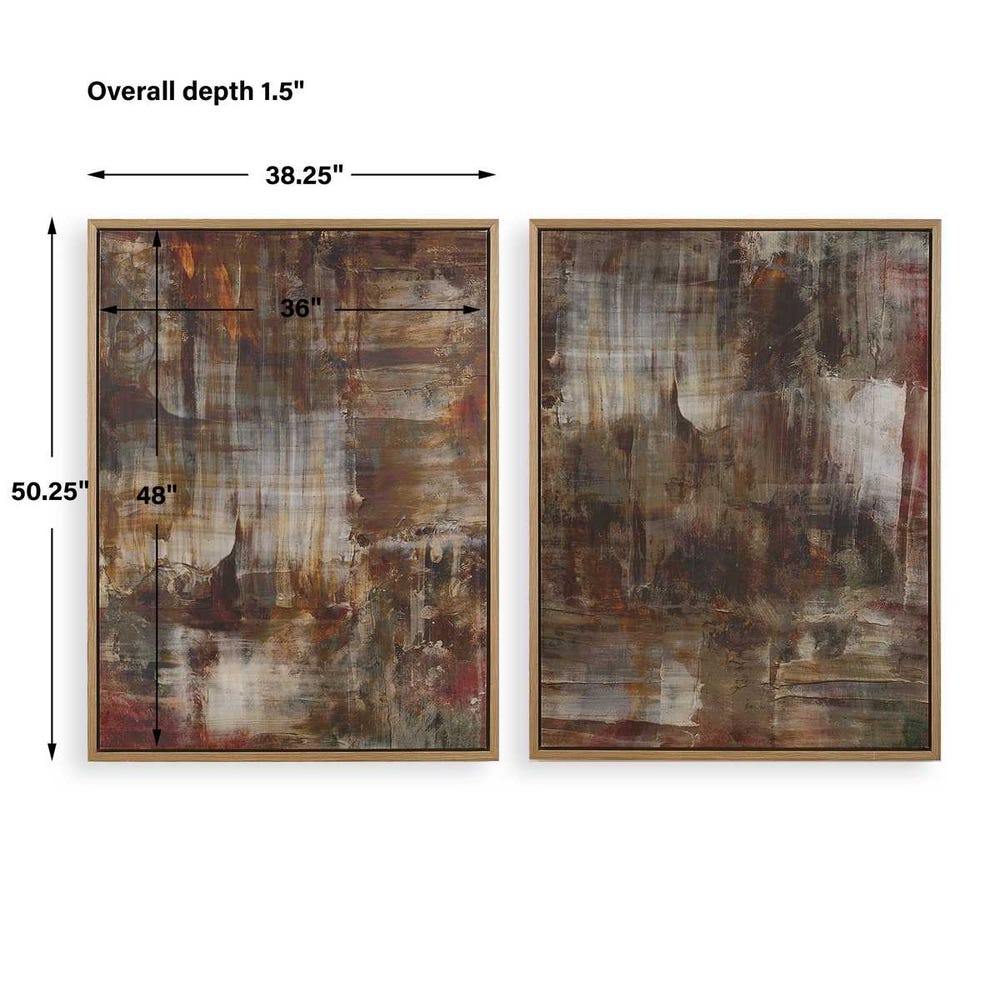Molten Patina Framed Canvases, S/2 view 16