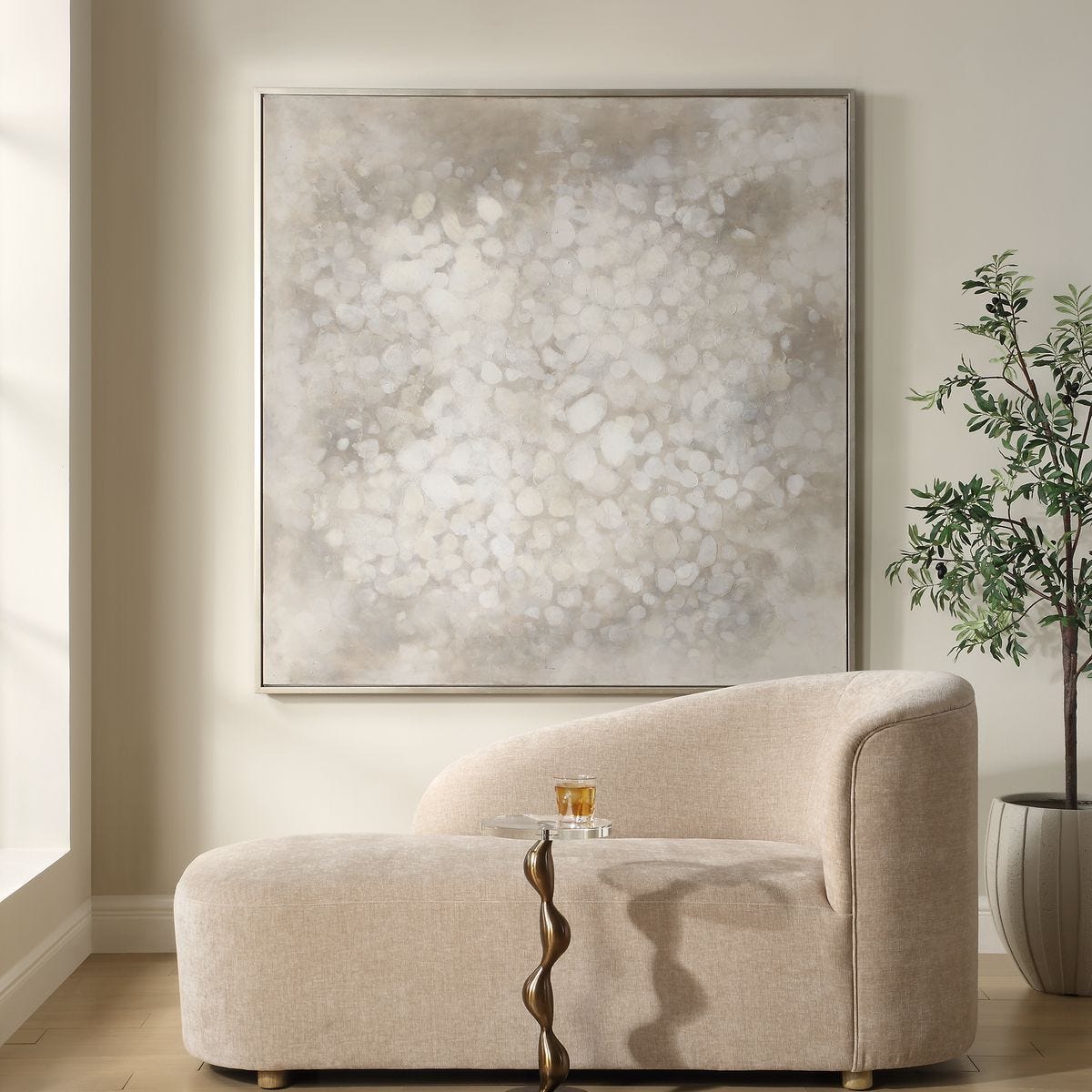 -Texture Art／50×40cm テクスチャー N.キャンバスボードc2 Out of Focus Hand Painted Canvas - Uttermost