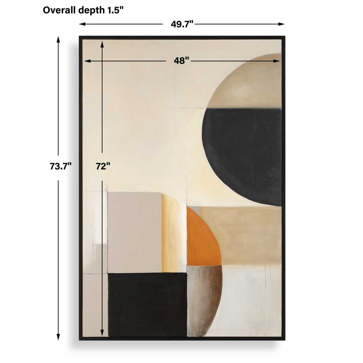 Western Hemisphere Hand Painted Canvas view 8