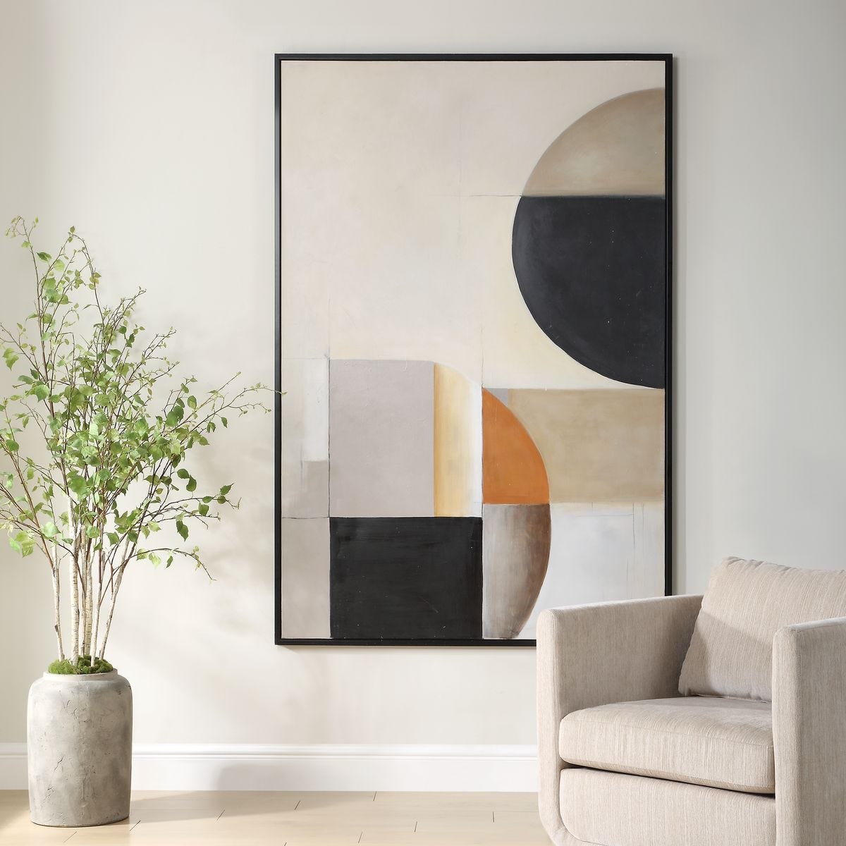 Western Hemisphere Hand Painted Canvas view 3